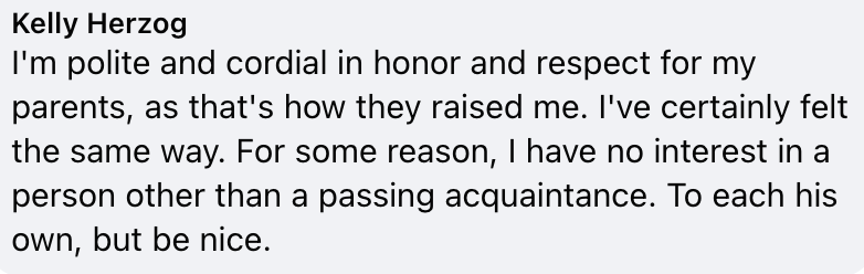 Facebook comment